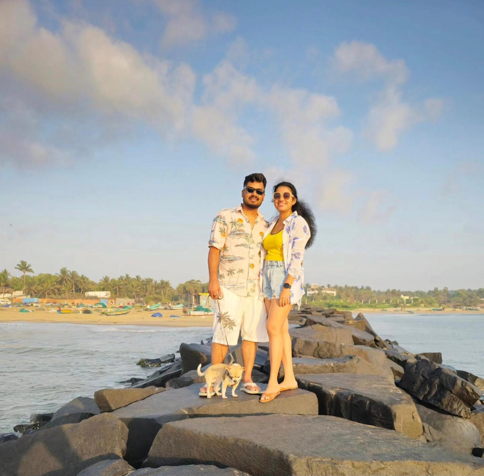 De Lumaa Beachside Stay Puducherry Exterior foto